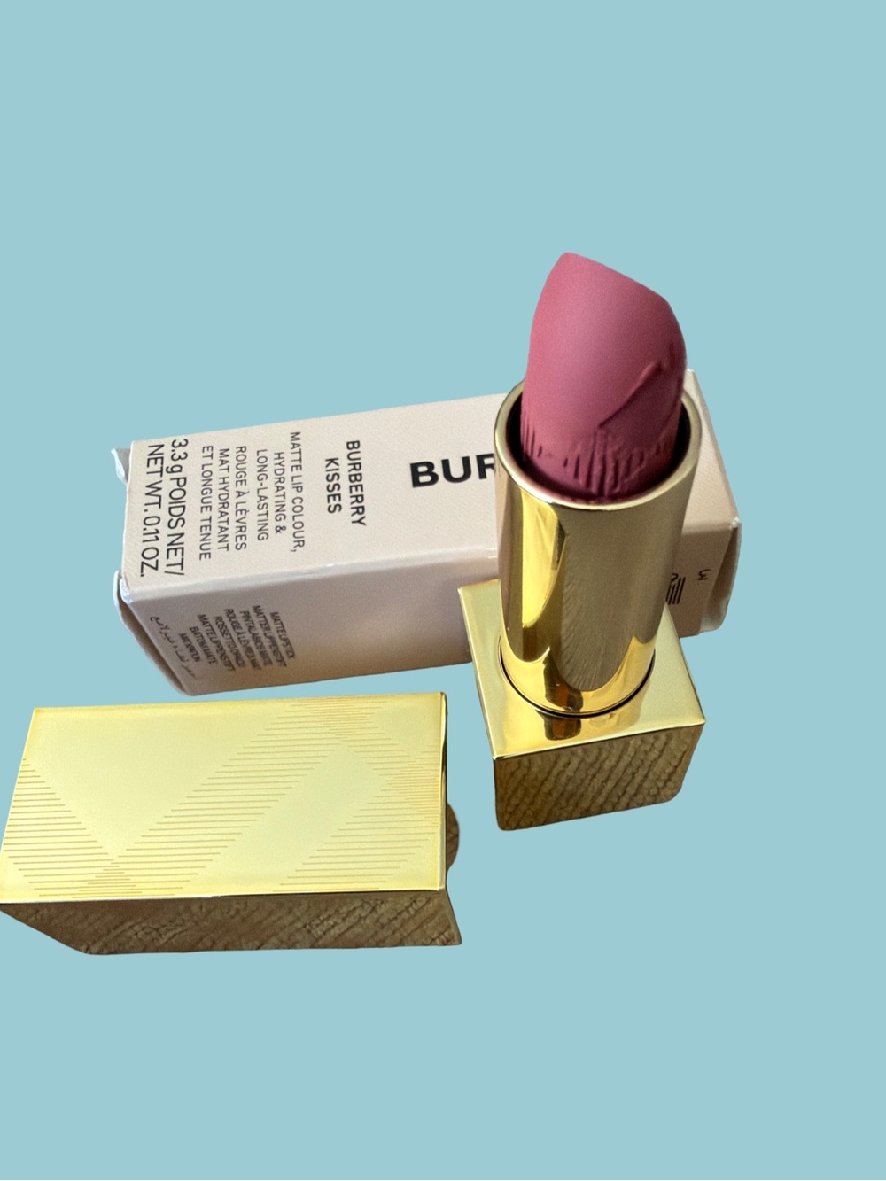 Burberry Kisses Matte Lipstick - Mauve Pink